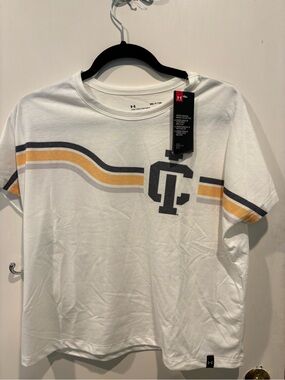 Under Armour White Ithaca College Tee